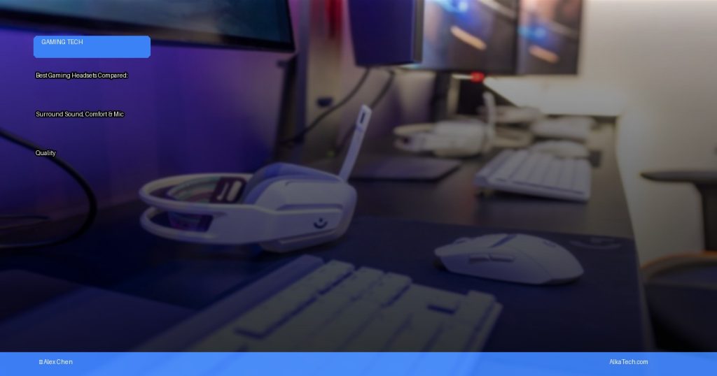 Gaming Headsets Compared | AlkaTech