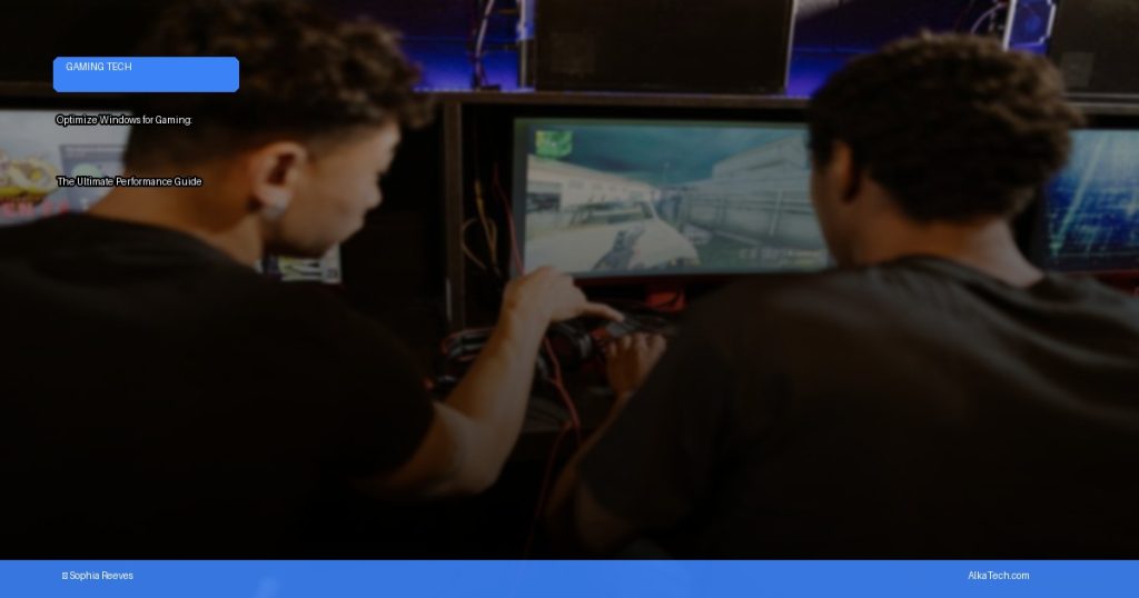optimize Windows gaming | AlkaTech
