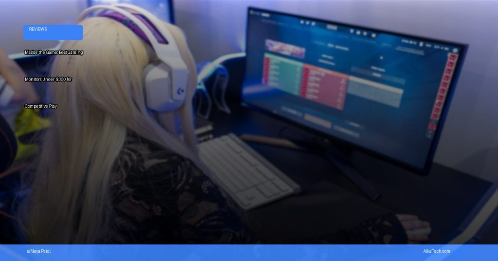 best gaming monitors under 300 dollars | AlkaTech