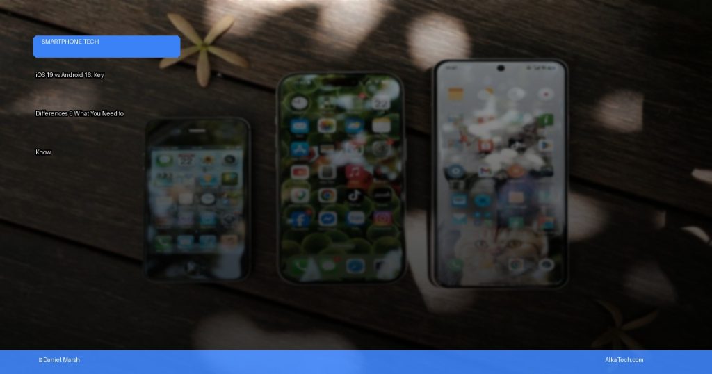 iOS 19 Android 16 Differences | AlkaTech