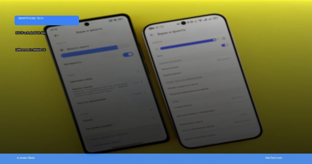 iOS 19 vs Android 16 | AlkaTech