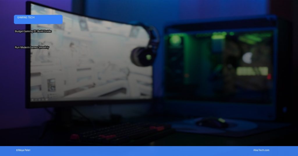 budget gaming PC | AlkaTech