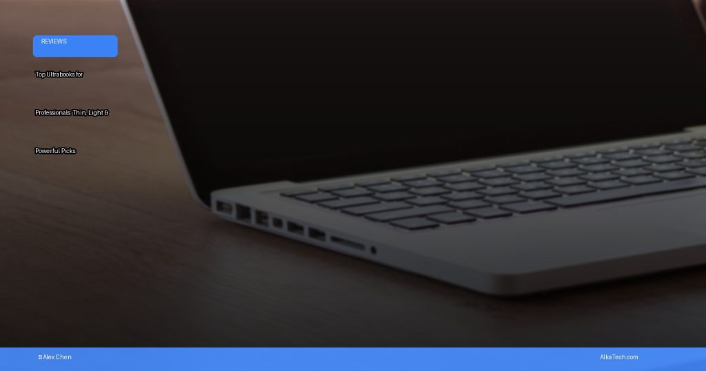 ultrabooks for professionals | AlkaTech