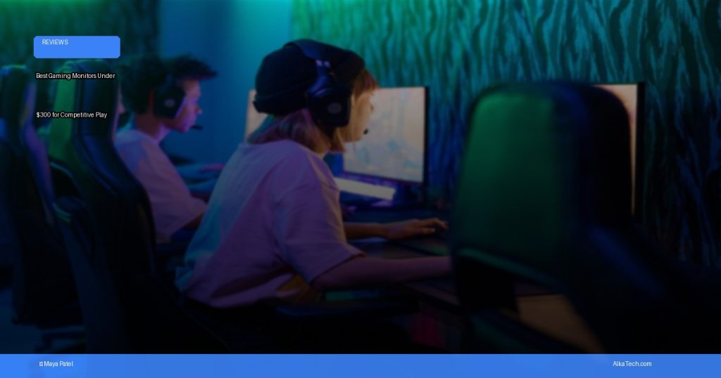 gaming monitors under $300 | AlkaTech