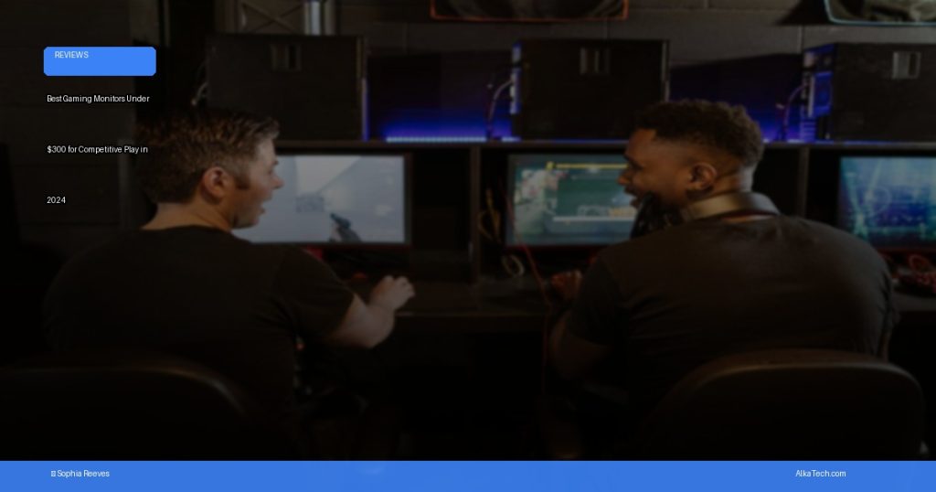 Gaming Monitors Under $300 | AlkaTech