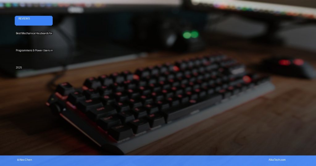 best mechanical keyboards | AlkaTech