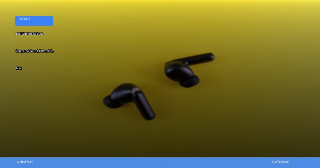 best wireless earbuds | AlkaTech