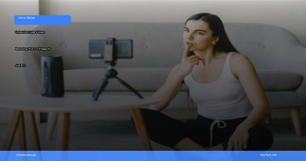 YouTube Video Marketing PLR | AlkaTech
