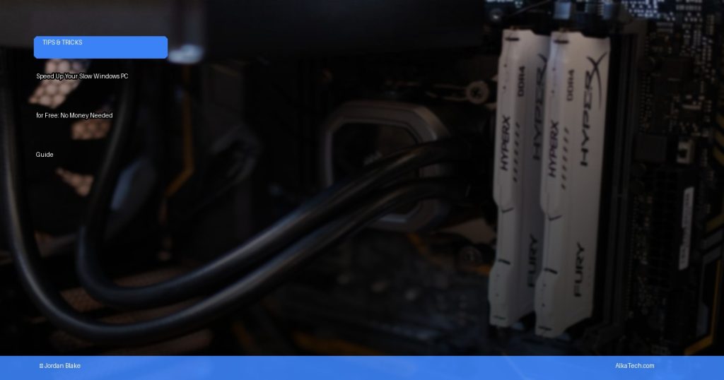 speed up Windows PC free | AlkaTech